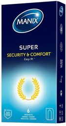 Préservatifs Super Boîte de 6 Rose