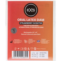 Digue dentaire en latex - 1 unité