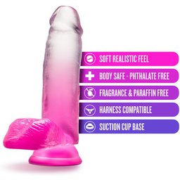 - Dildo Sugar Magnolia 17 cm - Fuchsia