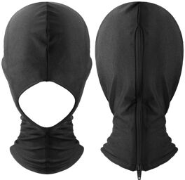 Cagoule avec zip Open n°1 Noire