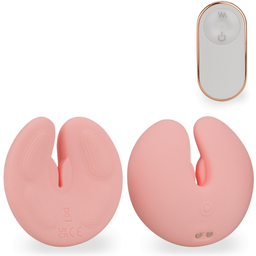 Stimulateurs de tétons vibrants et télécommandés Sparks