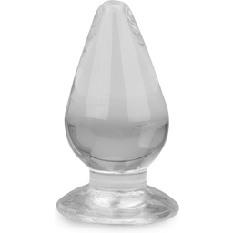Plug anal ventouse transparent Softy