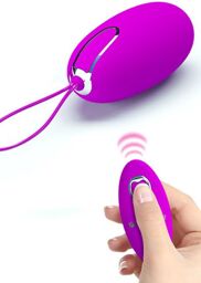 Oeuf vibrant joyce puissant avec 12 programmes rechargeable USB Rose