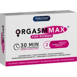 - Orgasm Max pour Femmes Gélules - 2 Gélules