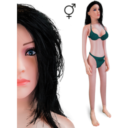 Poupée gonflable tran seins vagin pénis anus Andréa