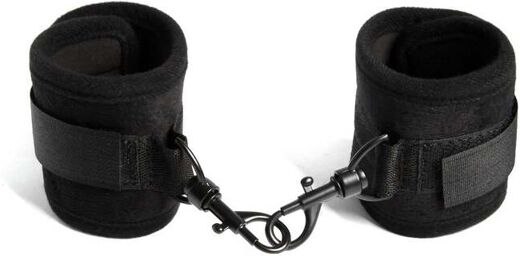 Menottes Velcro pour Débutants Noir