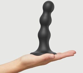 Plug Noir Dildo Balls Taille M