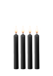 Bougies de cire excitantes - 4 Pieces - Black