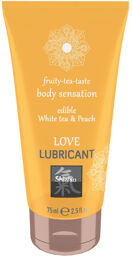 Lubrifiant comestible Love - Thé blanc et pêche