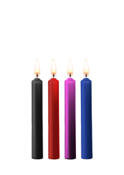 Bougies de cire excitantes - 4 Pieces - Multicolor
