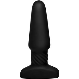 Slim Smooth Rimming Plug anal avec contrôle à distance 14 cm