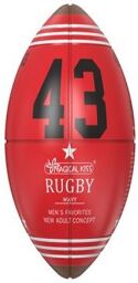 Oeuf de masturbation Rugby Ball Wavy