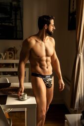 String imprimé camouflage argenté ARMY - LM2306-57CAM Camouflage