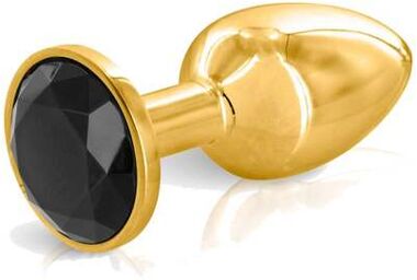 Plug Anal Bijou Aluminium Gold S Doré