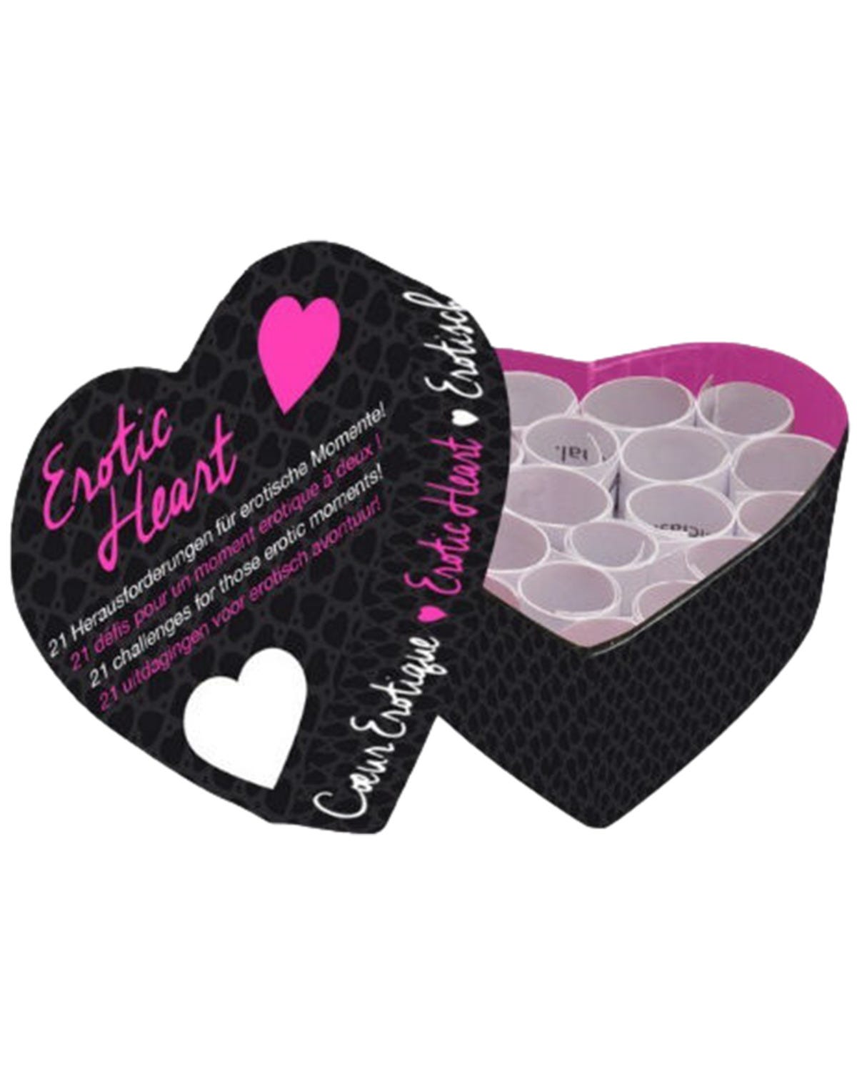 21 Jeux Érotiques Mini coeur