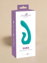 Vibromasseur double tête en silicone doux avec 10 modes de vibration