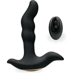Vibromasseur vibro homme gode anal Stimulateur prostatique vibrant et rotatif Elyon - Noir