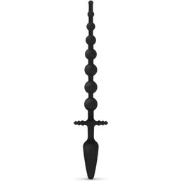 Plug Anal et Perles - Noir