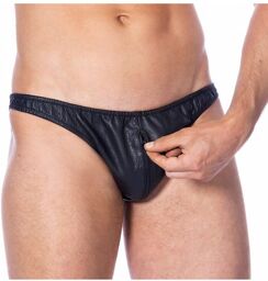 Slip avec fermeture-éclair devant