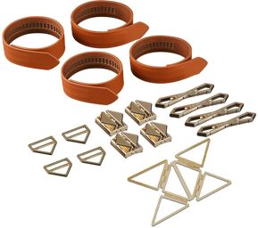 Ensemble Hogtie Marron