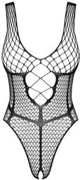 Body Ouvert Résille B117 Noir Noir