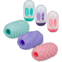 Set de 3 œufs masturbateurs taille M