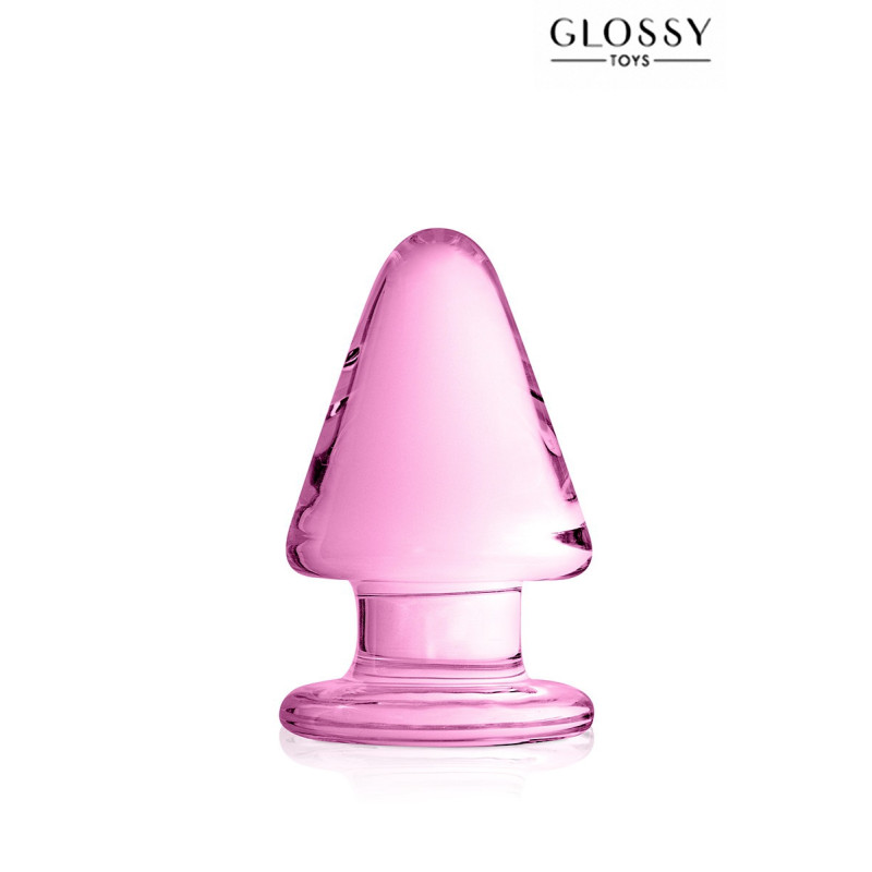Plug anal verre n° 23 Pink