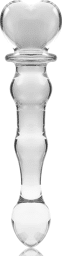 LE 21 GODE EN VERRE BOROSILICATE 20,5 X 3,5 CM CLAIR