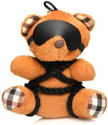Porte-clés Peluche Teddy Bear en tenue Bondage