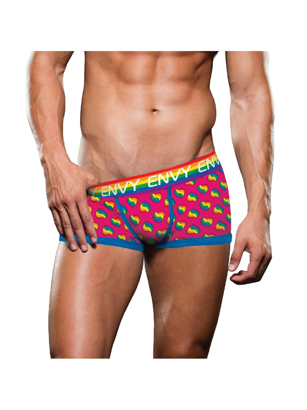 Boxer Rainbow Hearts