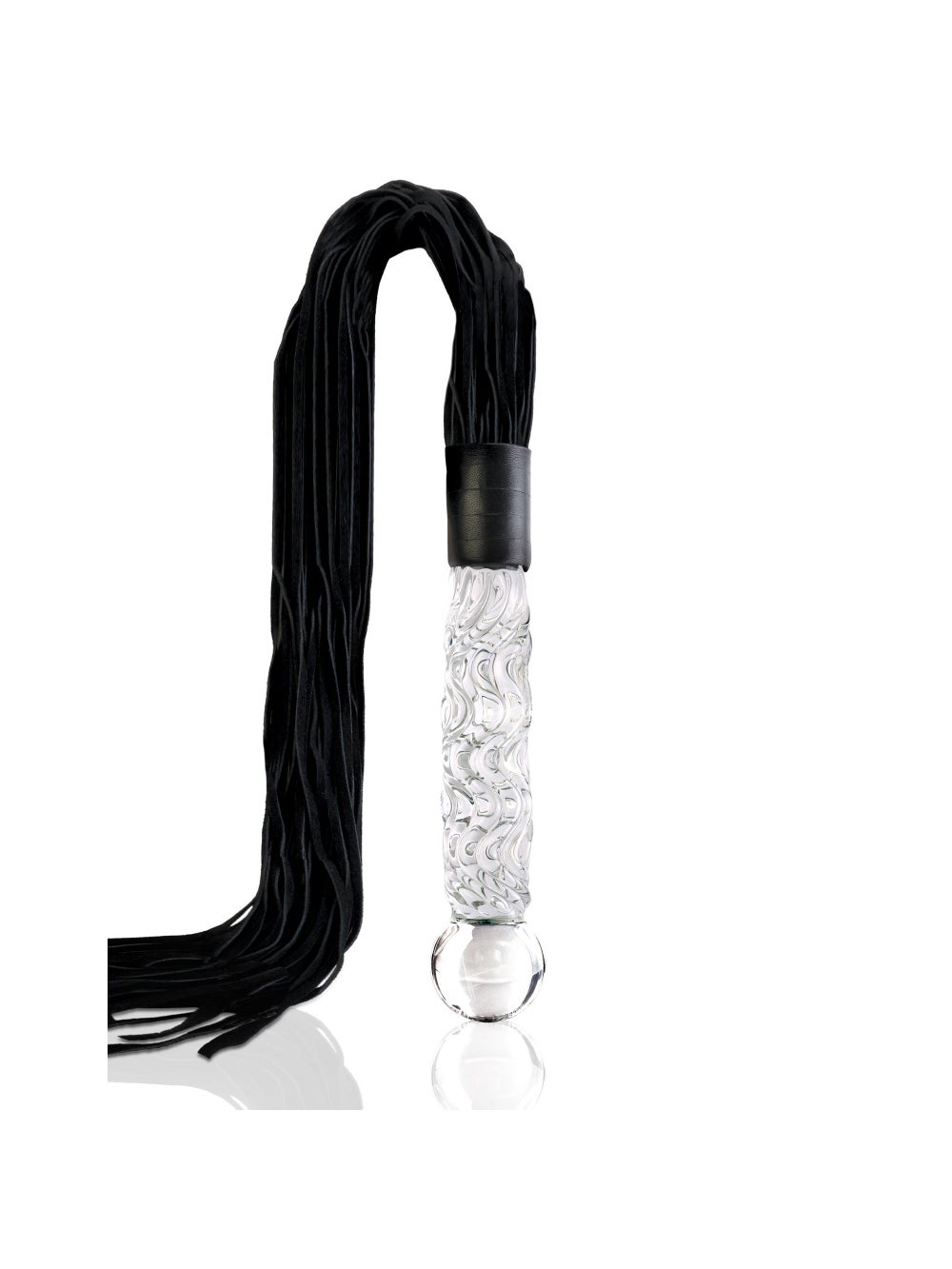 Dildo en Verre & Martinet Icicles N°38