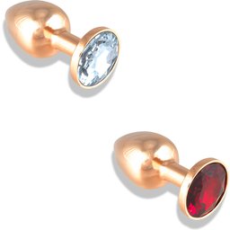 Plug Bijoux Anal Doré