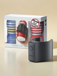 Set masturbateur Cup Vibrator + 2 Vacuum Cups