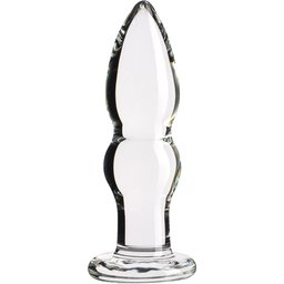 Groove Plug Anal en Verre Moyen
