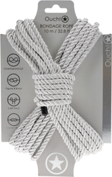 Corde Polyester Bondage -10 m - Silver