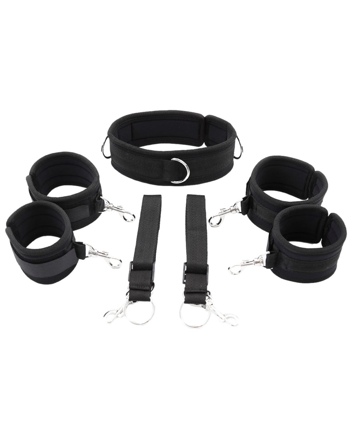 Set Bondage BDSM Collier et Menottes
