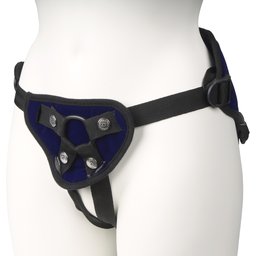 Lush Blue Harnais pour Gode Ceinture