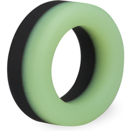 Anneau pénis ring pénien en silicone médical Drew - Cockring penien pour homme et couple - Noir et phosphorescent