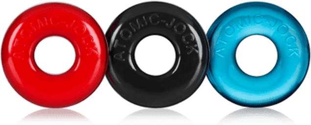 Ringer - 3-pack of Do-Nut-1 Cockrings - Multi