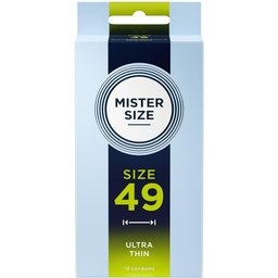 MISTER.SIZE - S Préservatifs Ultra Fins - 10 Pièces