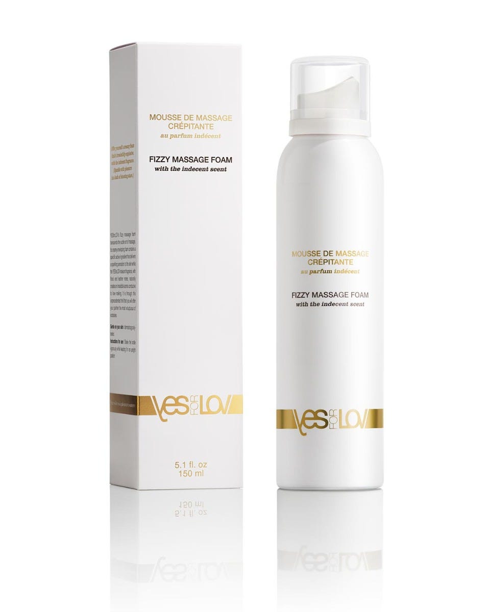YesForLov- Mousse de Massage Crépitante Indécente
