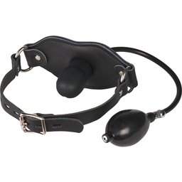 Silencer Bâillon gonflable en silicone en forme de pénis