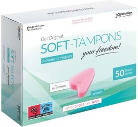 Soft Tampons Normal Boîte de 50 Rose