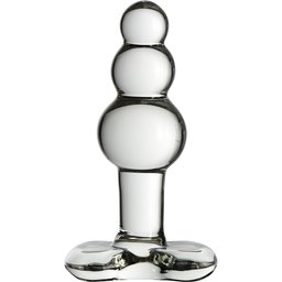 No 47 Plug Anal Perlé en Verre 11 cm