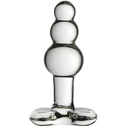 No 47 Plug Anal Perlé en Verre 11 cm