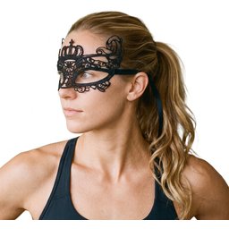 Masque de bal masqué en dentelle, lot de 2