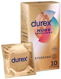 Préservatifs Nude sans Latex Boîte de 10 Transparent