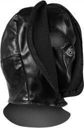 Zip-up Masque- Black