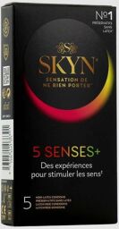 Préservatifs 5 Senses+ Boîte de 5
