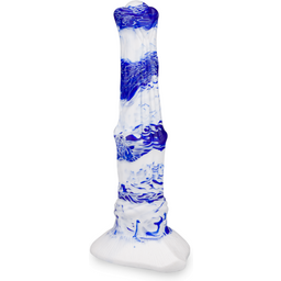 Gode godemichet ventouse animal cheval 26,5cm gode vaginal ou anal homme ou femme - Blanc